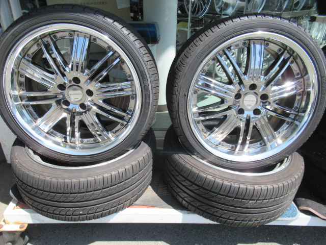 ワーク バリアンッツア19インチ中古４本