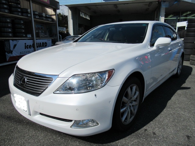 レクサス LS460 Iパッケージ 革シート エアサス